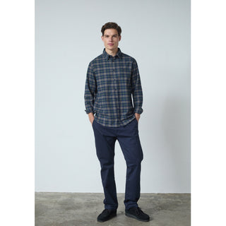 REDGREEN ANTON CHECKED SHIRT LS (FLANNEL) Shirt 2792 Dark Green Check