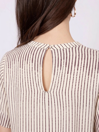 REDGREEN WOMAN Addie - Print Dresses / Shirts 385 Plum Pattern