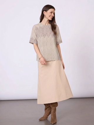 REDGREEN WOMAN Addie - Print Dresses / Shirts 385 Plum Pattern