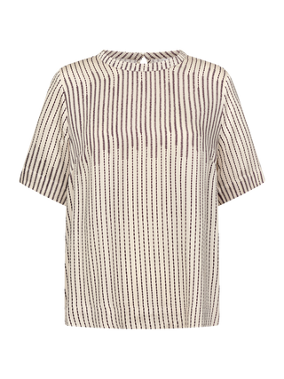 REDGREEN WOMAN Addie - Print Dresses / Shirts 385 Plum Pattern