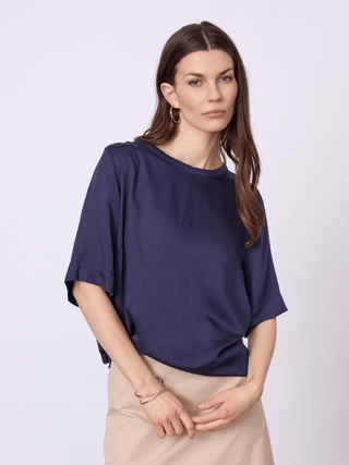 REDGREEN WOMAN Addie - Solid Dresses / Shirts 068 Navy