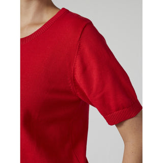 REDGREEN WOMAN Aimee Solid Knit 044 Red