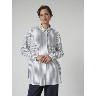 REDGREEN WOMAN Alexa Dresses / Shirts 168 Navy Stripe