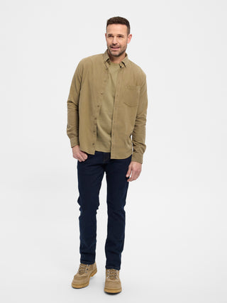 REDGREEN Andrew Shirt 0251 Dark Sand