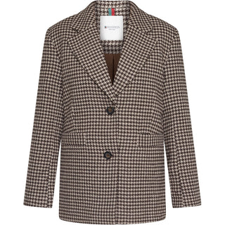 REDGREEN WOMAN Bianca Jackets and Coats 229 Dark Brown Check