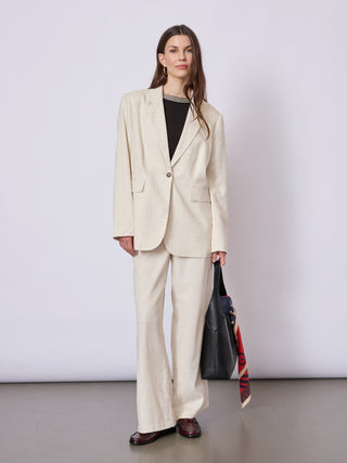 REDGREEN WOMAN Bibbi Jackets and Coats 421 Ecru Melange