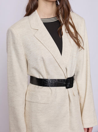 REDGREEN WOMAN Bibbi Jackets and Coats 421 Ecru Melange