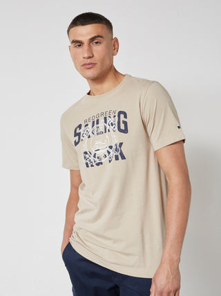 REDGREEN CARIUS T-SHIRT SS T-shirt 0221 Light Sand
