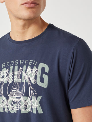 REDGREEN CARIUS T-SHIRT SS T-shirt 0682 NAVY