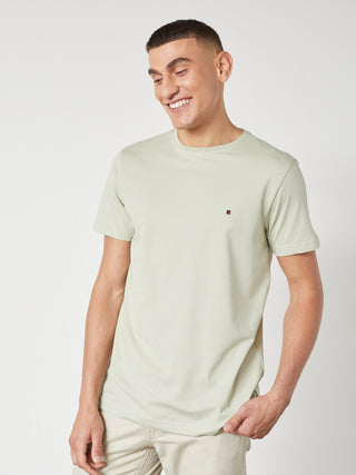 REDGREEN CHRIS T-SHIRT SS T-shirt 0701 Green Pastel 16-0110 TCX