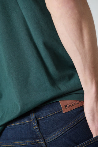 REDGREEN CHRIS T-SHIRT SS T-shirt 0792 Dark Green