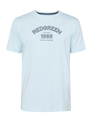 REDGREEN CON T-SHIRT SS T-shirt 0600 Blue Pastel