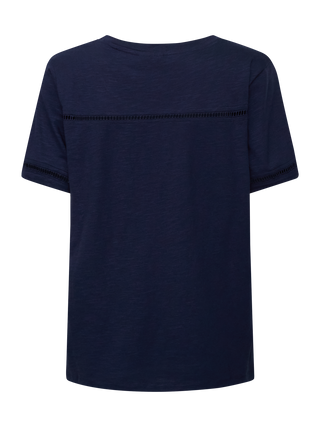 REDGREEN WOMAN Cami Short Sleeve Tee 068 Navy