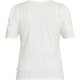 REDGREEN WOMAN Camille Short Sleeve Tee 020 Off White