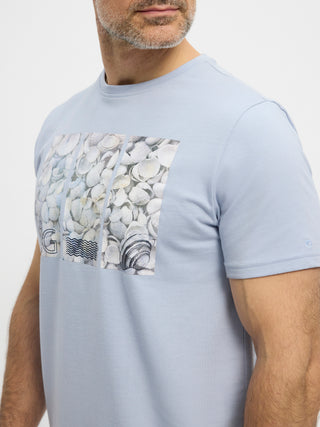 REDGREEN Carius T-shirt 4613 Light Blue Melange