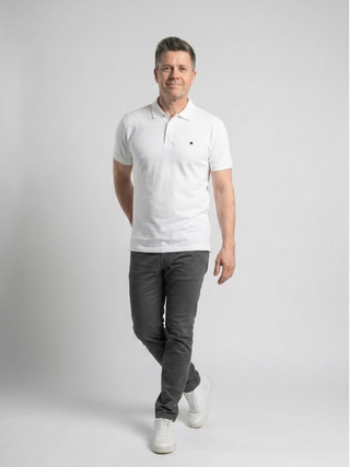 REDGREEN Carl Seasonal Polo Classic White