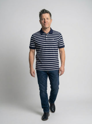 REDGREEN Carlton Polo Blue/White