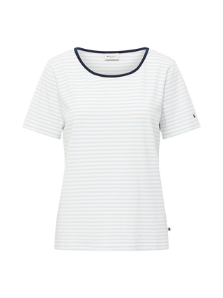 REDGREEN WOMAN Cecilie Tee Polo 160 Blue Pastel Stripe