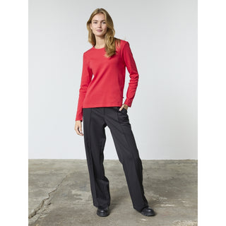 REDGREEN WOMAN Cilja T-shirt Long Sleeve Tee 047 Dark Red