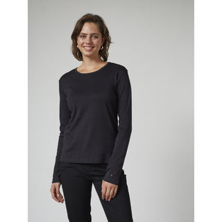 REDGREEN WOMAN Cilja T-shirt Long Sleeve Tee 099 Black