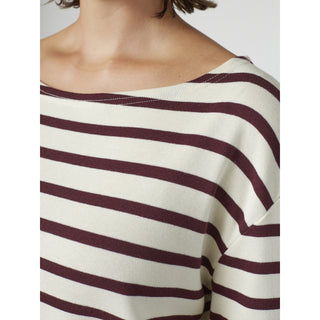 REDGREEN WOMAN Claudia T-shirt Long Sleeve Tee Bordeaux