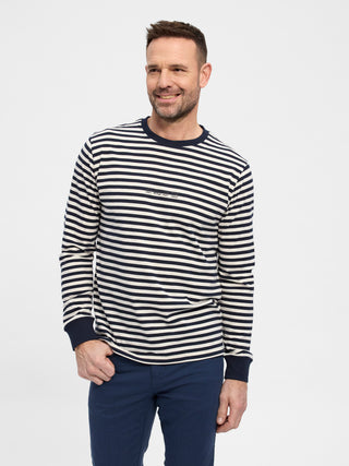 REDGREEN Cree T-shirt 1202 Off White Stripe