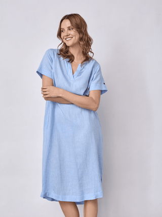 REDGREEN WOMAN Dahlia Dresses / Shirts 462 Light Blue melange