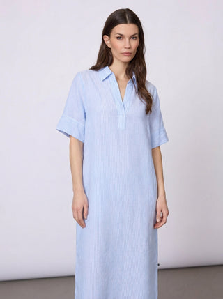 REDGREEN WOMAN Delphine Dresses / Shirts 163 Blue Stripe