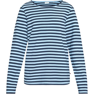 REDGREEN WOMAN Fie Long Sleeve T-shirt Long Sleeve Tee 164 Mid Blue Stripe