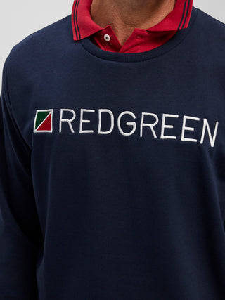 REDGREEN Frankie Logo Sweatshirt Sweatshirt Blue