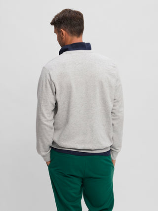 REDGREEN Frankie Logo Sweatshirt Sweatshirt Grey Melange