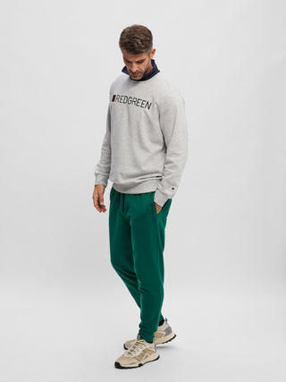 REDGREEN Frankie Logo Sweatshirt Sweatshirt Grey Melange