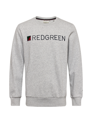 REDGREEN Frankie Logo Sweatshirt Sweatshirt Grey Melange