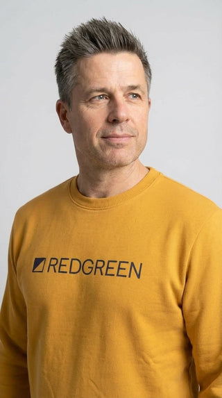 REDGREEN Frankie Logo Sweatshirt Sweatshirt Yellow