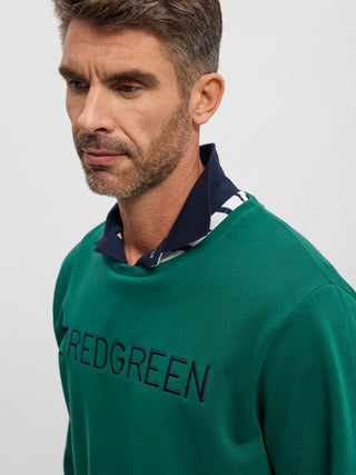 REDGREEN Frankie Logo Sweatshirt Sweatshirt Green