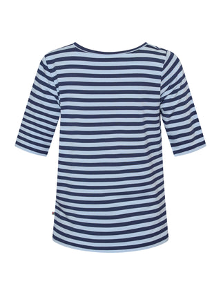 REDGREEN WOMAN Hedy Short Sleeve T-shirt Short Sleeve Tee 162 Light Blue Stripe