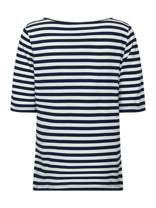 REDGREEN WOMAN Hedy Short Sleeve T-shirt Short Sleeve Tee 168 Navy Stripe