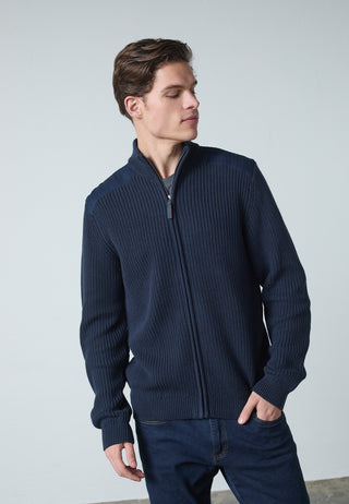 REDGREEN JACE KNIT CARDIGAN Shirt 0682 NAVY