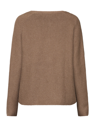 REDGREEN WOMAN Jazz Knit Knit 429 Dark Brown Melange