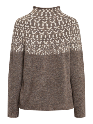 REDGREEN WOMAN Jesebel Knit Knit 429 Dark Brown Melange