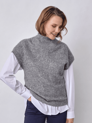REDGREEN WOMAN Josh Knit 414 Grey Melange