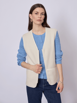 REDGREEN WOMAN Leo Fleece 020 Off White