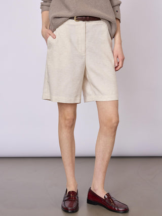 REDGREEN WOMAN Liza Pants and Shorts 421 Ecru Melange