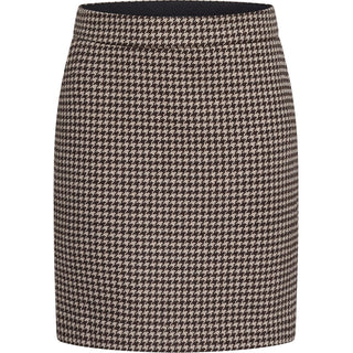 REDGREEN WOMAN Nadia Skirts 229 Dark Brown Check