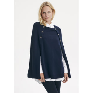 REDGREEN WOMAN Noemi Knit Cape Knit 068 Navy