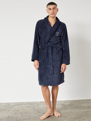 REDGREEN Paul Bathrobe Blue