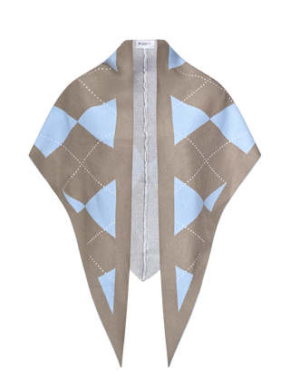 REDGREEN WOMAN Rihanna Scarf 363 Blue Pattern