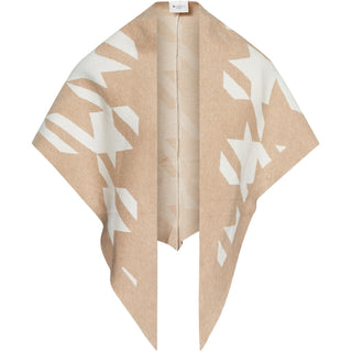 REDGREEN WOMAN Rikka Scarf 326 Light Brown Pattern