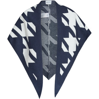 REDGREEN WOMAN Rikka Scarf 369 Dark Navy Pattern