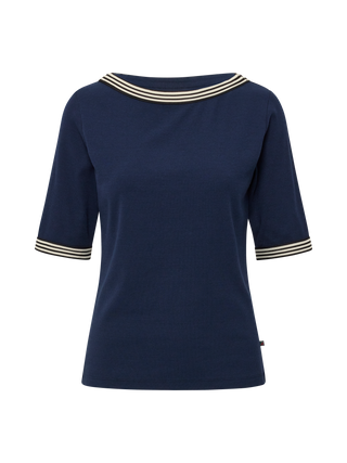 REDGREEN WOMAN Snee T-shirt Short Sleeve Tee 068 Navy